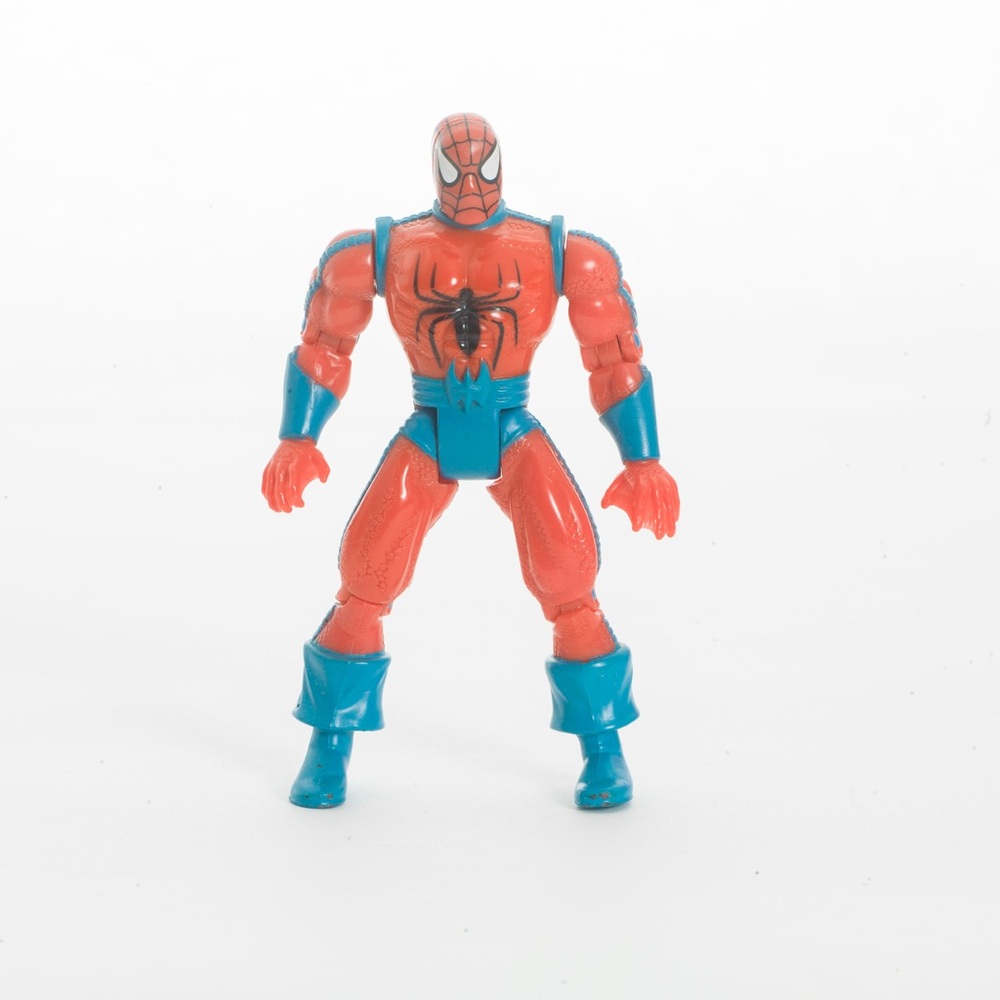 Vintage 1995 ToyBiz Aqua Spider-Man Marvel 5” Action Figure